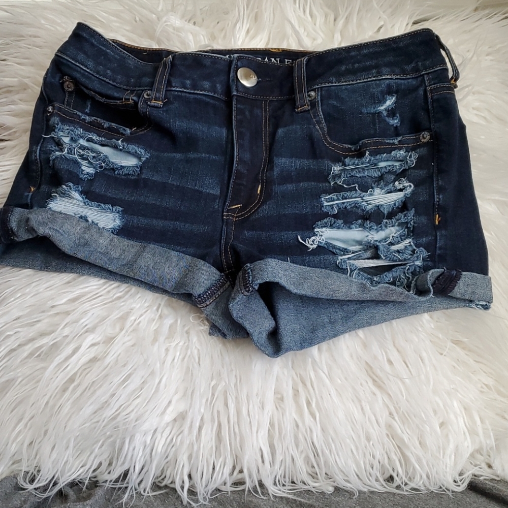 AE 🦅 Hi Rise Shortie 360 super stretch 6